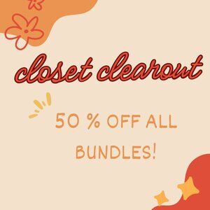 50% OFF ALL BUNDLES!